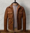 Qubit samps article # 5031 mens suede jacket
